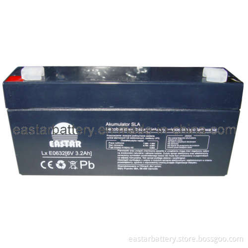 Sealed Lead Acid Battery (EA6-3.2AH)